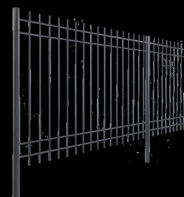 Inoltre, la linearità delle intersezioni degli elementi fanno di Anticlea la recinzione più adatta per aree di pregio ed edifici storici.