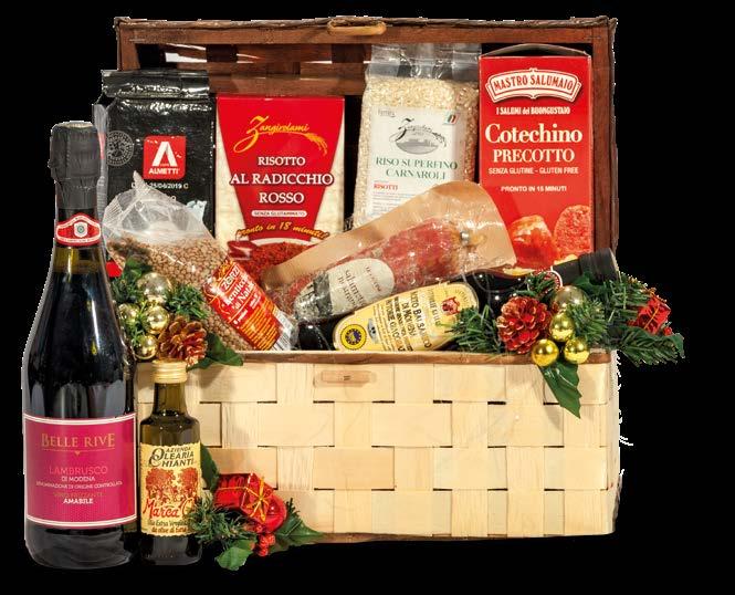 16688 Lambrusco Amabile DOC Belle Rive 750 ml Cotechino precotto Mastro Salumaio 250 g Lenticchie piccole Zorzi 300 g Salametto nostrano Le Cascine 200 g Olio Extra Vergine Oliva Italiano Azienda