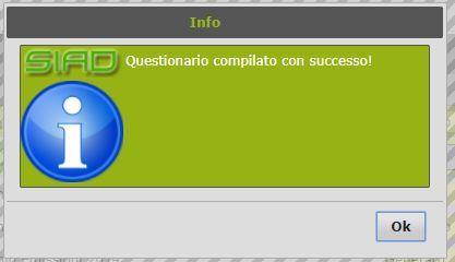 Scarica Dichiarazione Appena caricato il questionario, viene abilitato il pulsante Scarica Dichiarazione (Img.