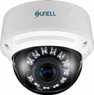 SUNELL VIDEO SURVEILLANCE PRODUCTS Serie 5MPixel H.264 Dome 5.0 Mega Pixel varifocal SN-IPV54/40UDR/V 1/2.