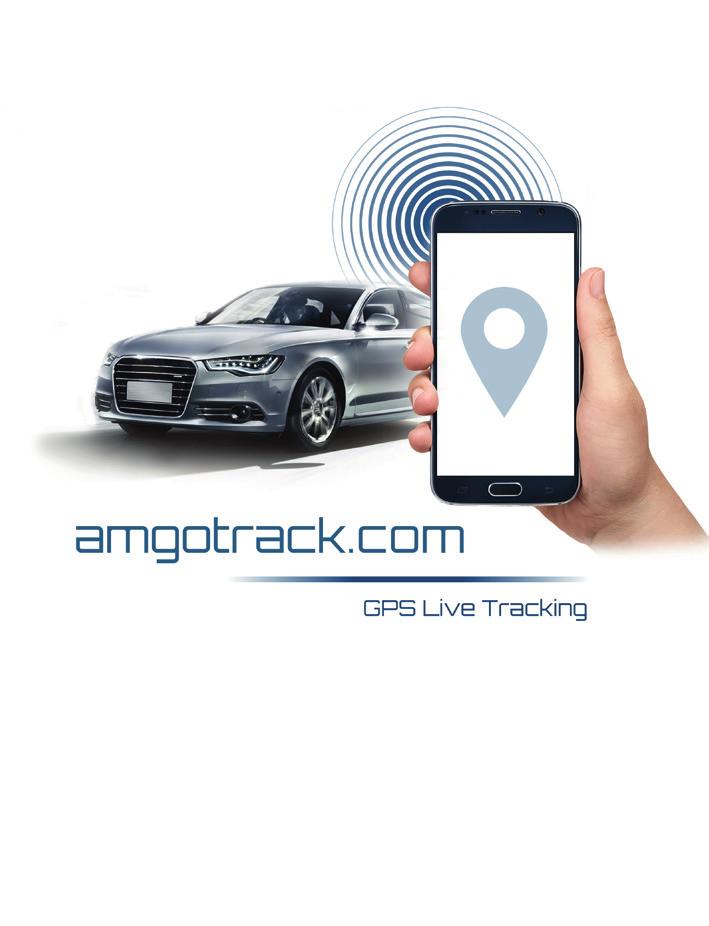 Portale online AMGoTrack portale È possibile accedere al portale GPS da qualsiasi dispositivo abilitato a Internet tramite www.amgotrack.com Non è necessario scaricare e salvare il software (App).