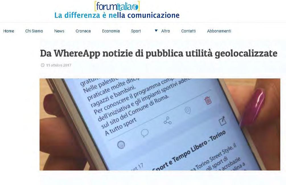 Le piattaforme di giornalismo partecipativo https://www.forumitalia.