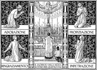 Ecce Agnus Dei Dopo la recita del Confíteor e l assoluzione data dal Sacerdote, questi leva la Santa Ostia e volto ai fedeli annuncia: Ecce Agnus Dei: ecce qui tollit peccáta mundi.