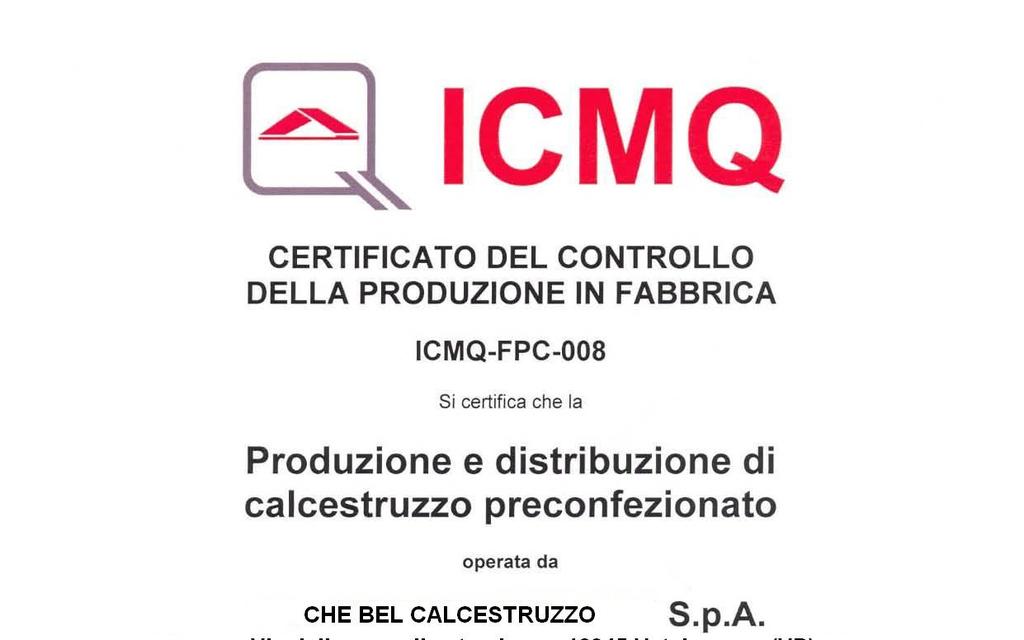 QUALIFICAZIONE DEL CALCESTRUZZO