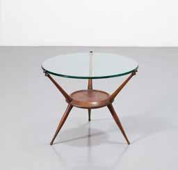 1091. 1092. 1093. 1100. 1101. 1102. SILVIO COPPOLA 4 Quattro sedie, Bernini anni 60. Legno, pelle imbottita difetti cm 83x50x47 FOUR CHAIRS BY S. COPPOLA Stima 200-300 Specchio da parete anni 70.