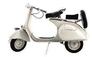 Vespas.