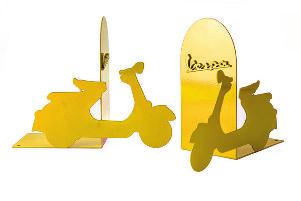 Bookend with Vespa shape, for helping you keeping your bookcase in