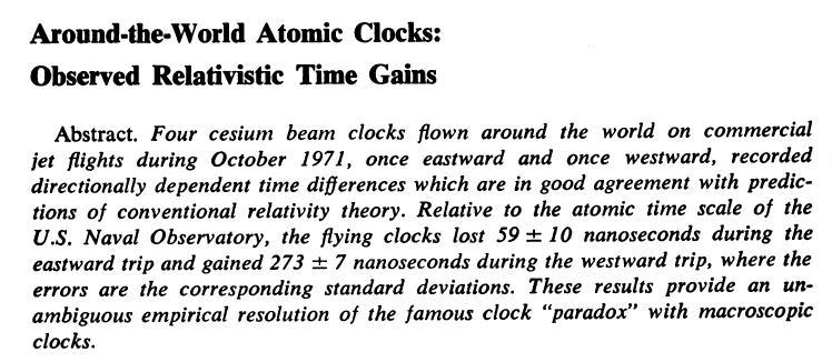 mondo di orologi atomici