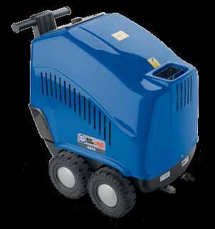 56 Series 5670 IDROPULITRICI ALTA PRESSIONE high pressure washer manico ergonomico ergonomic handle Spie: tensione, gasolio, fiamma.