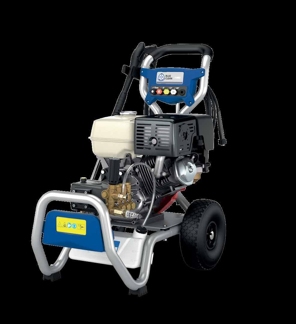 14 New Series IDROPULITRICI CON MOTORE A SCOPPIO petrol engine pressure washer ROBUSTO CARRELLO IN METALLO Solid