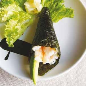 temaki Salmone, avocado