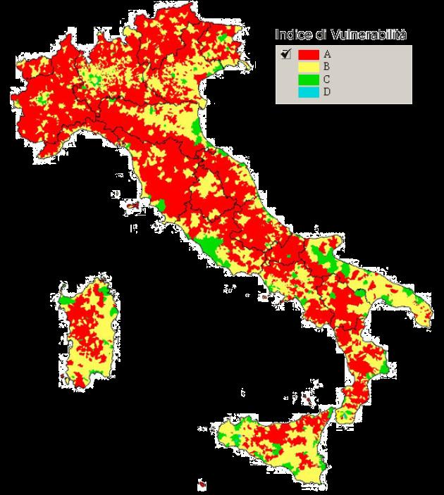 Distribuzione delle classi tipologiche di