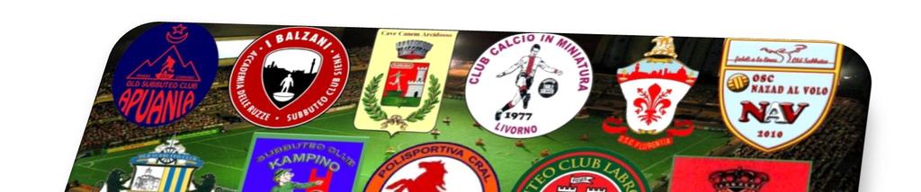 Livorno, Subbuteo Club CRAL Breda Pistoia, Subbuteo Club Granducato Montecatini Terme, Old Subbuteo Club Apuania, Club Subbuteo I Balzani