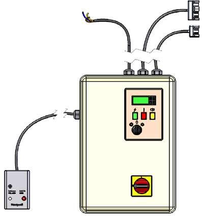 5. Quadro elettrico di cablaggio I moduli EMS e GH possono essere abbinati al quadro elettrico di cablaggio codice G10H112 fornito come accessorio da Ap