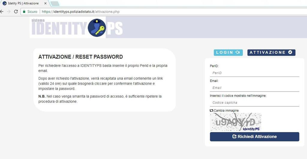 PROCEDURA DI ACCESSO AL PORTALE DOMANDA ONLINE Qualora il candidato non sia in possesso delle credenziali