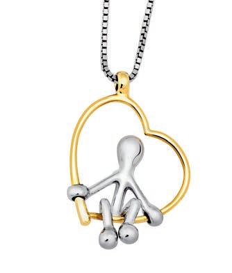 CUORE IN ORO 18 KT.