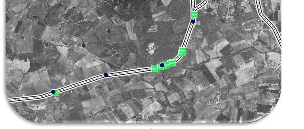 scontri frontali, fuoriuscite, scontri laterali causati da eccesso di velocità, guida non sul