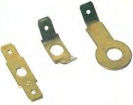 Disponibili per vite 3-4-5-6. Tipo lungo per vite 6-8-10. Connessione maschio a saldare per circuito stampato. MASCHIO - MALE TERMINALS Material: brass. Available for 3-4-5-6 screw size.