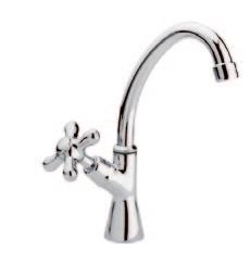 SINGOLA MONOFORO BOCCA GIREVOLE SINGLE-HOLE WATER FAUCET SWINGING SPOUT 0322/C