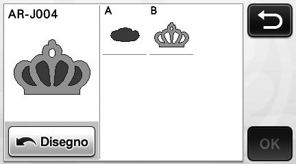 Modific e tglio dell second prte di disegno Selezionre e modificre l second prte del disegno, quindi toccre il tsto OK.