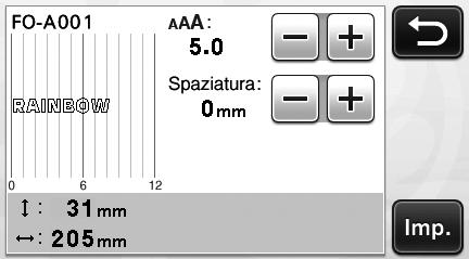 c d Visulizzzione crtteri immessi Tsti crttere c Tsto di selezione miuscole/minuscole d Tsto spzio e Tsto di selezione letter/crttere ccentto/ numero f Tsto Bckspce (elimin un crttere dll fine di