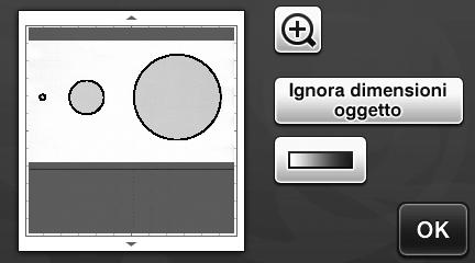 escludere di dti di tglio i disegni piccoli e non necessri (linee trtteggite, ecc.). Nell'esempio seguente, cquisiremo tre immgini di dimensioni diverse (4 mm, 40 mm, 100 mm).