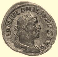 244 Filippo I (244-249) Sesterzio - Busto