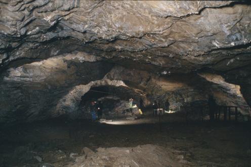 La cavità di grandi dimensioni ha uno sviluppo di m.1146.