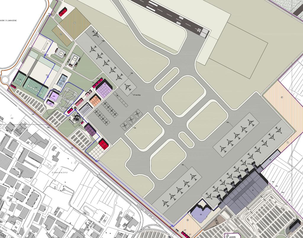 Interventi di Master Plan TERMINAL MERCI TERMINAL AV. GEN. DESCRIZIONE Sup. Utile lorda Volume Sup. Coperta H Max (mq) (mc) (mq) (ml) 481.000 26.