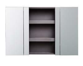 Mirrored cabinet equipped with electrical outlet and hairdryer support Scocca