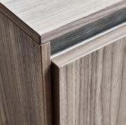 andle opening system, available in lacquered, clay or Ecomalta finish.