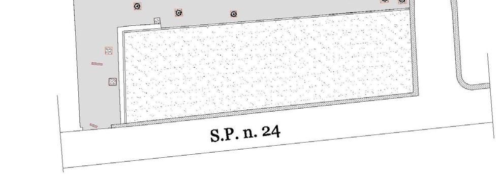 scavo per tutta la lunghezza di circa 42 metri e conseguente piano di posa per la successiva stesura del bitume del tipo binder chiuso per uno spessore di cm.