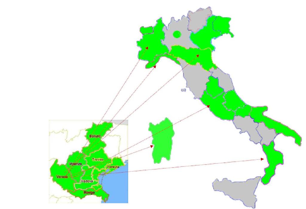 COS È Campagna di COMUNICAZIONE SOCIALE avviata nella Regione Veneto a fine 2006 dal 2007 diventa Nazionale Programma