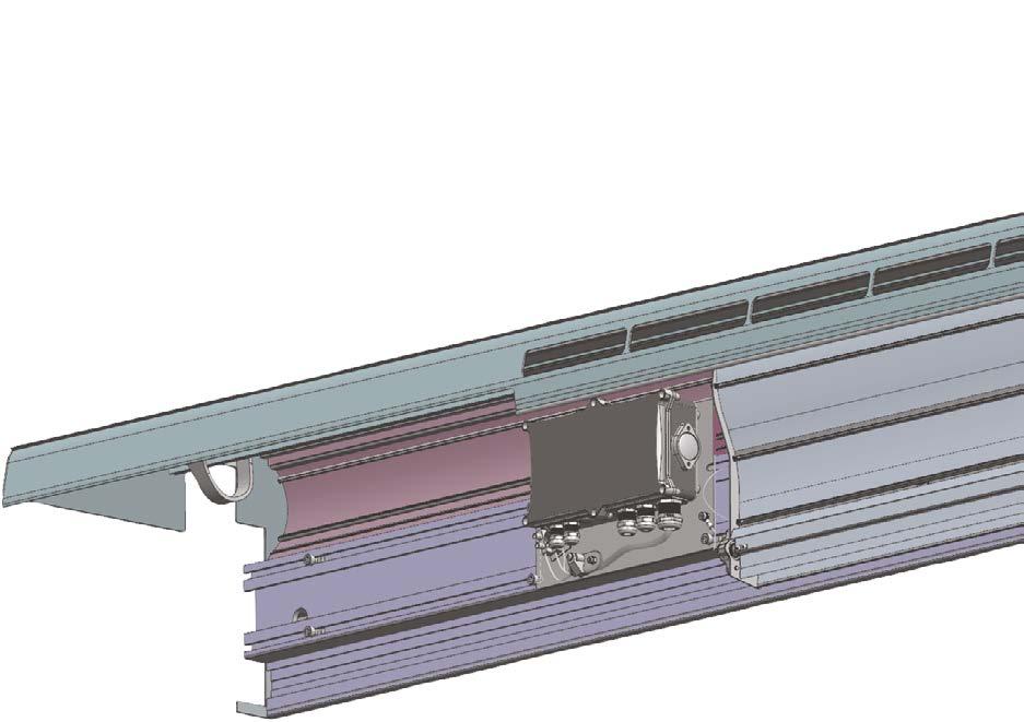 NUOVO DESIGN 1 LE PRINCIPALI CARATTERISTICHE COPERTURA VENTOLA Gruppo motoventola con copertura in alluminio