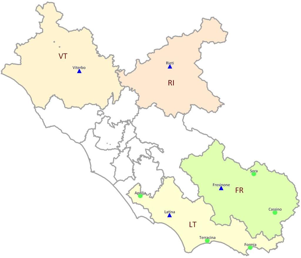 REGIONE LAZIO circa 10.