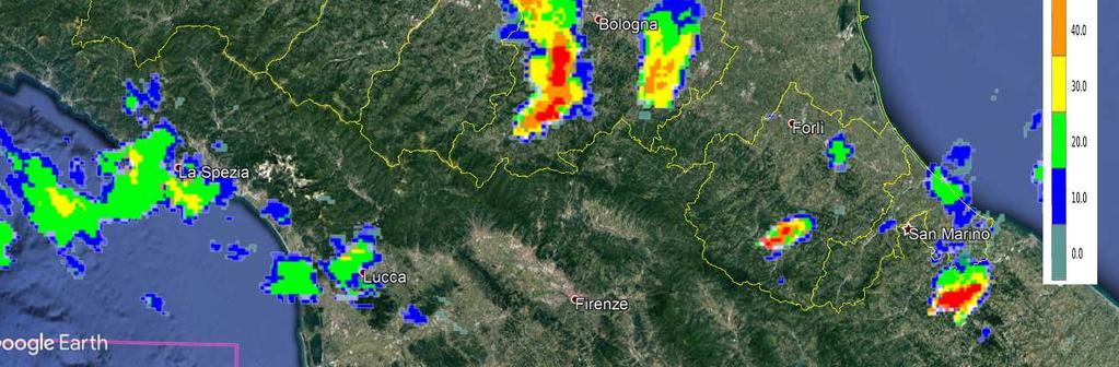 17:50 UTC (a destra. Figura 9.