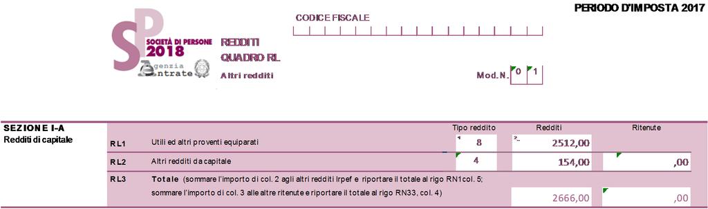 La detenzione di un portafoglio titoli all estero Dividendi: Indicazione del 58,14 per cento della somma degli utili e degli altri proventi equiparati corrisposti nell anno 2017 100% per dividendi