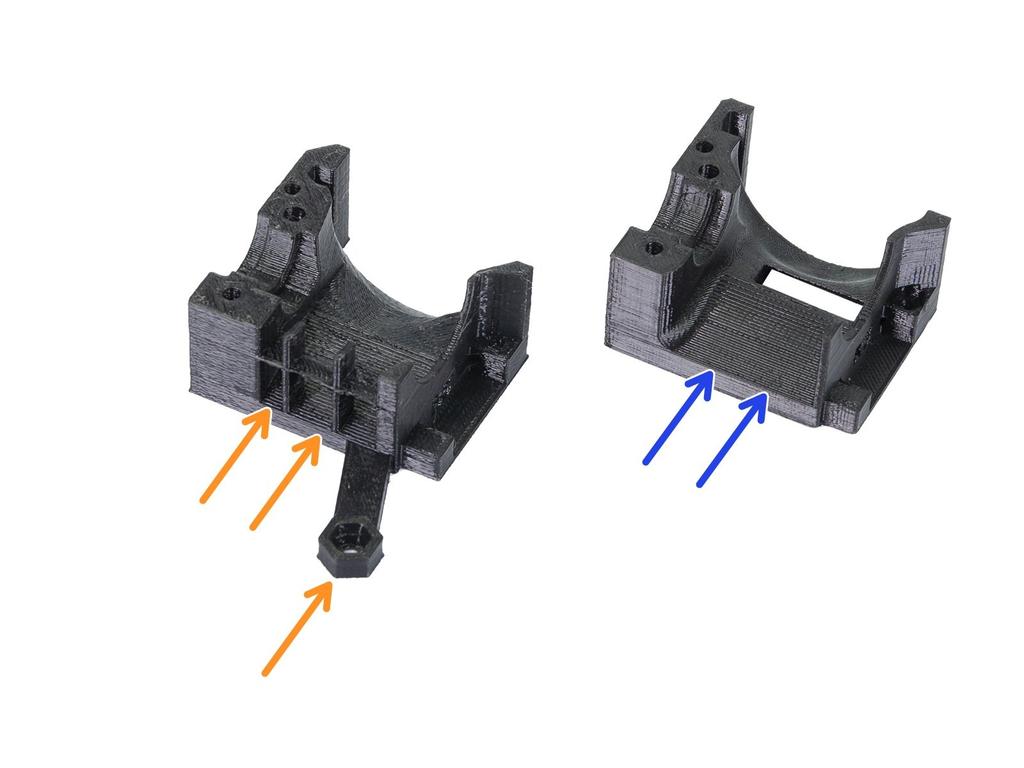 stampate in 3D sono state migliorate per ottenere un raffreddamento più efficace.