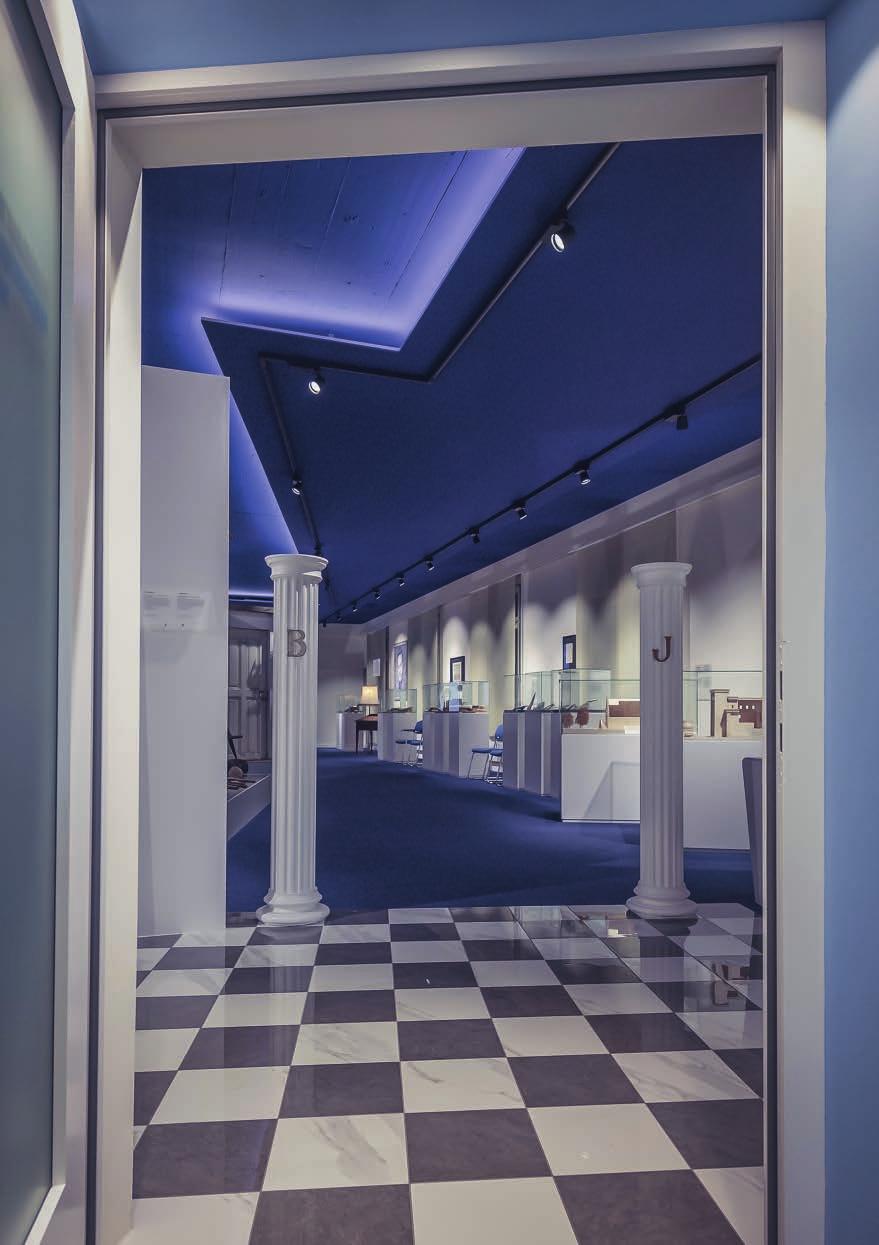 Il Museo dei Liberi Muratori, con accesso pubblico, offre uno sguardo nel mondo della