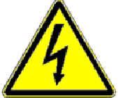 Pericolo di scarica elettrica Sulle carcasse delle apparecchiature
