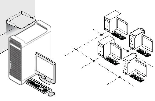 INTRODUZIONE 10 Per configurare EFI Splash RPX-iii per la stampa, effettuare le seguenti operazioni: Fase Attività Vedere 1 Collegarsi a Macintosh tramite Collegamento diretto o Collegamento alla