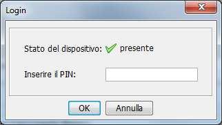 5. Inserire quindi il PIN del dispositivo 6.