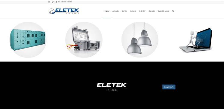 611057 E-mail: am@eletek.it (Ufficio Amministrativo) acquisti@eletek.it (Ufficio Vendite) E-Commerce eletekshop.