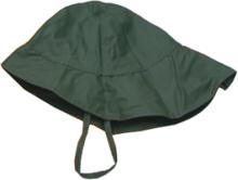 cappelli "nord west" colore verde anti-pioggia, in pvc poliestere con sottogola, taglia unica. CNWV - Confez.