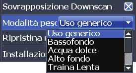 Attivazione/disattivazione delle funzioni Selezionare la voce on o off, quindi premere Enter per attivare o disattivare la funzione.