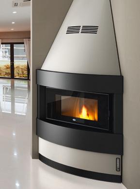 Donatello 11 kw Giotto 12 kw CAPPA E CARTER INFERIORE RIVESTIMENTO PIETRA RAGGRINZANTE GRIGIO SILICONICO ANTICO SERPENTINO ARDESIA ITALIANA SPACCO NATURALE max 11 kw min 2,9 kw Potenza resa in