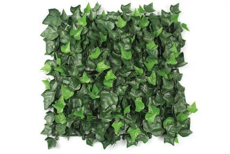 SIEPE EDERA PLUS foglie in PVC, stabilizzate UV. Ean.