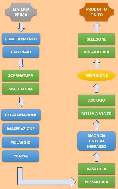 Solfuro di sodio Solfidrato di sodio Antibatterico Rinverdente enzimatico Rinverdente alcalino Tensioattivi anionici Antiruga Sgrassante Sequestrante IL CICLO DI LAVORAZIONE Decalcinante Sgrassante