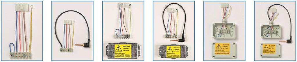 1 8 Morsettiere e Comandi remoti Terminal boards and Remote controls Motore Motor Motore Motor Motore Motor Motore Motor Motore Motor Motore Motor TM TM TM NOT: la morsettiera è sempre necessria