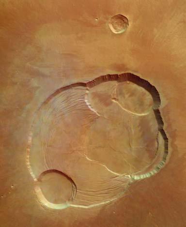 La missione ESA Mars Express La Olympus Caldera Bedogni